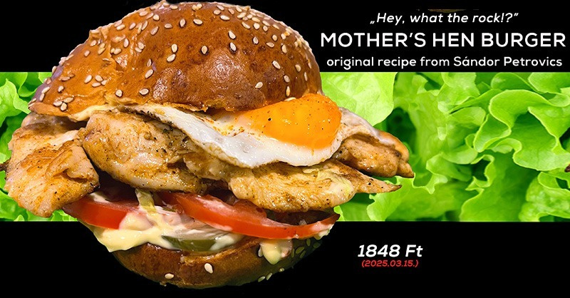 Anyám tyúkja burger