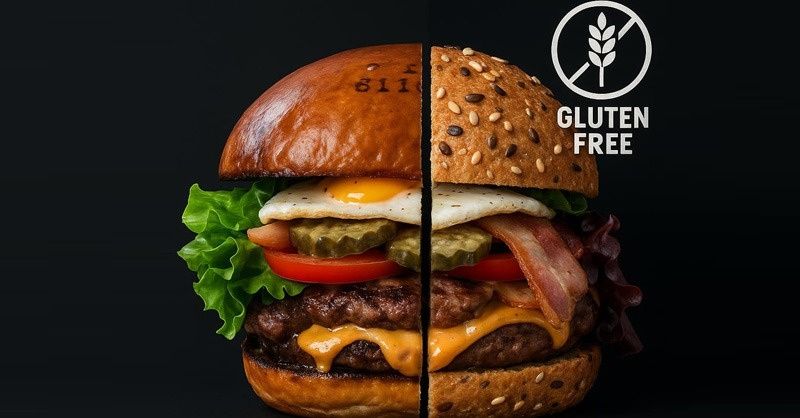 Burger gluténmentes buciban