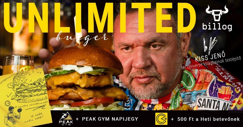 Kiss Jenő burger titkos összetevővel