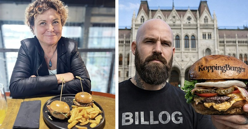 Beszélgettünk és burgereztünk Kopping Ritával