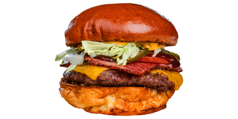 Pastrami burger